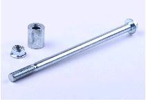 Вісь колеса переднього Delta (L-180mm, D-10mm) + втулка AMG Київ - фото 1