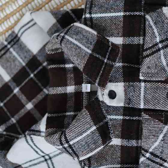 Фемелі лук парні теплі сорочки в шоколадну клінинку жіноча та чоловіча і дитяча Кам'янець-Подільський