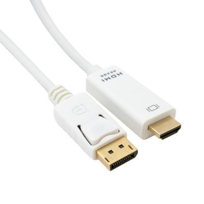 Кабель мультимедійний DisplayPort M to HDMI M 2.0m Extradigital (KBD1669) Вінниця - фото 1
