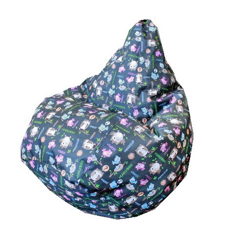 Крісло груша Принт Сови Київ - фото 1