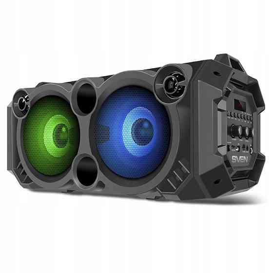 Акустическая система колонка Bluetooth ,караоке, FM-радио ,RGB подсветка Sven (PS-550) 36 Вт Нововолынск