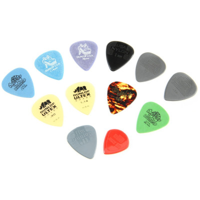 Медиатор Jim Dunlop Guitar Pick MD/HV Variety Pack 12 шт. (PVP102) Винница - изображение 3