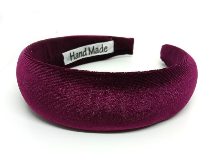 Ободок для волос бордовый Киев - изображение 1