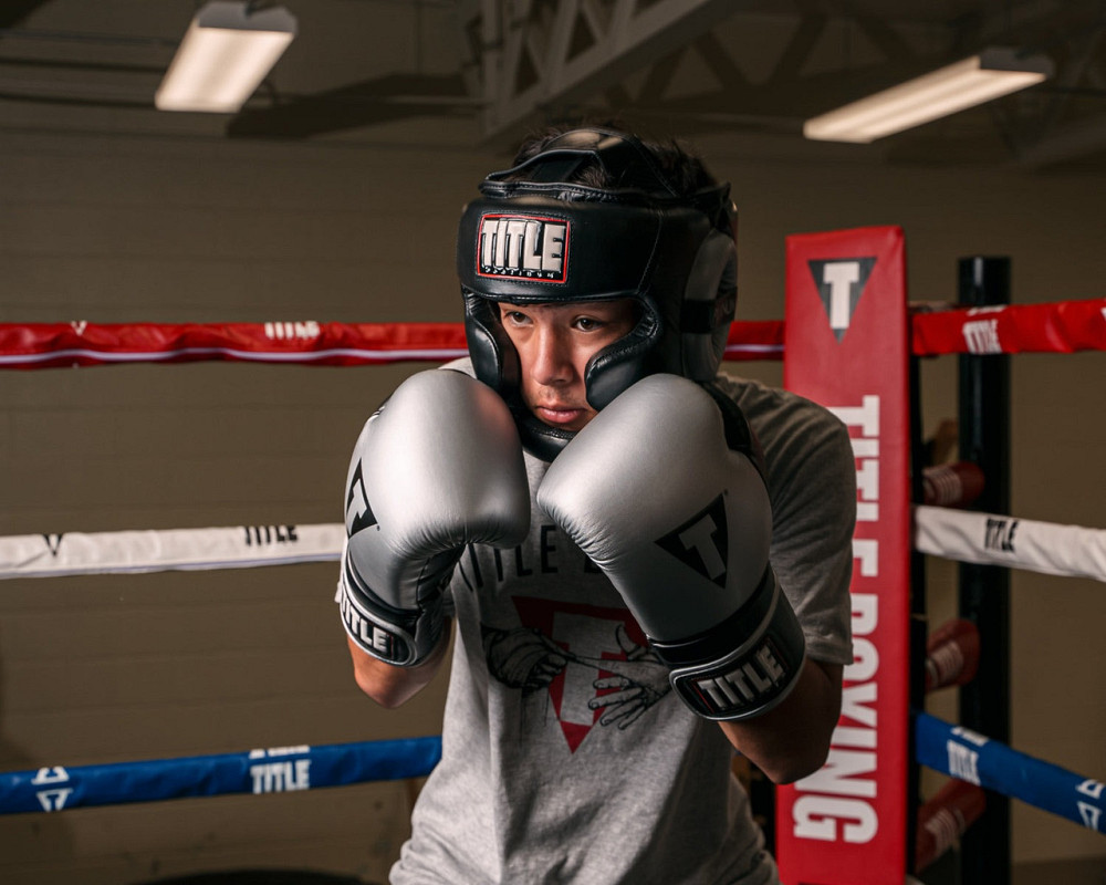 Боксерський шолом TITLE Platinum Premier Full 2.0 Black M (капа в комплекті) Каменское - изображение 6