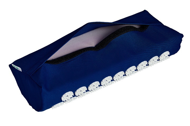 Аплікатор Кузнєцова Набір серія Eko-Max Темно-Синій (Килимок + Валик + Чохол) – Масажний комплект Івано-Франківськ - фото 6