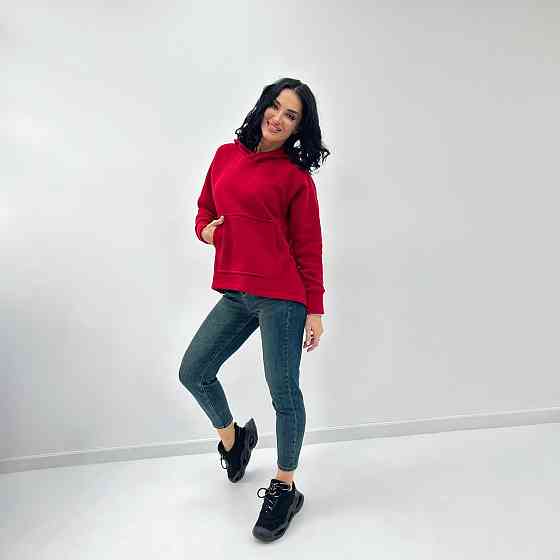 Худі вільного крою з капюшоном "Sky" оптом | Норма | Розпродаж моделі Київ