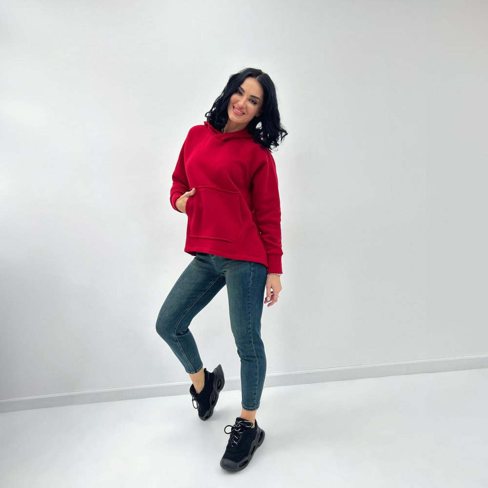 Худі вільного крою з капюшоном "Sky" оптом | Норма | Розпродаж моделі Київ - фото 2