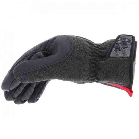 Зимові тактичні рукавички Mechanix Coldwork WindShell Чорний із сірим M Вінниця