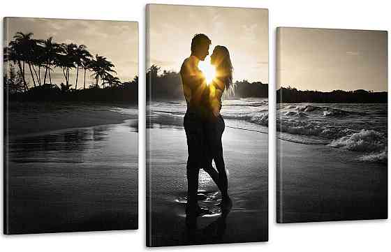 Модульна картина Пара на Заході Art-231_3 Київ