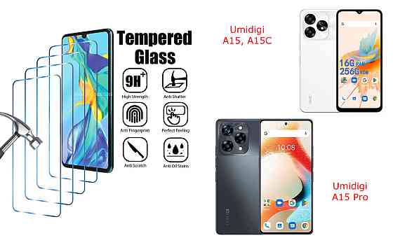 Захисне скло ArmorGlass для Umidigi A15, A15C, A15 Pro – стійке до подряпин та ударів Київ