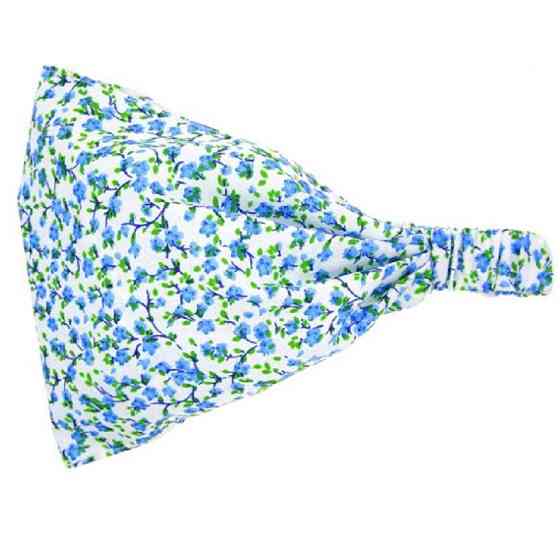 Детская бандана в цветочек - размер до 3-х лет, 25*19см Киев