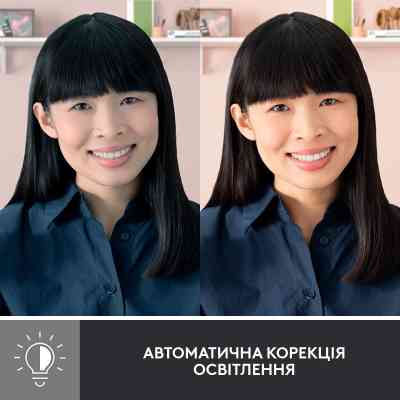 Веб-камера Logitech Brio 300 FHD Graphite (960-001436) Винница