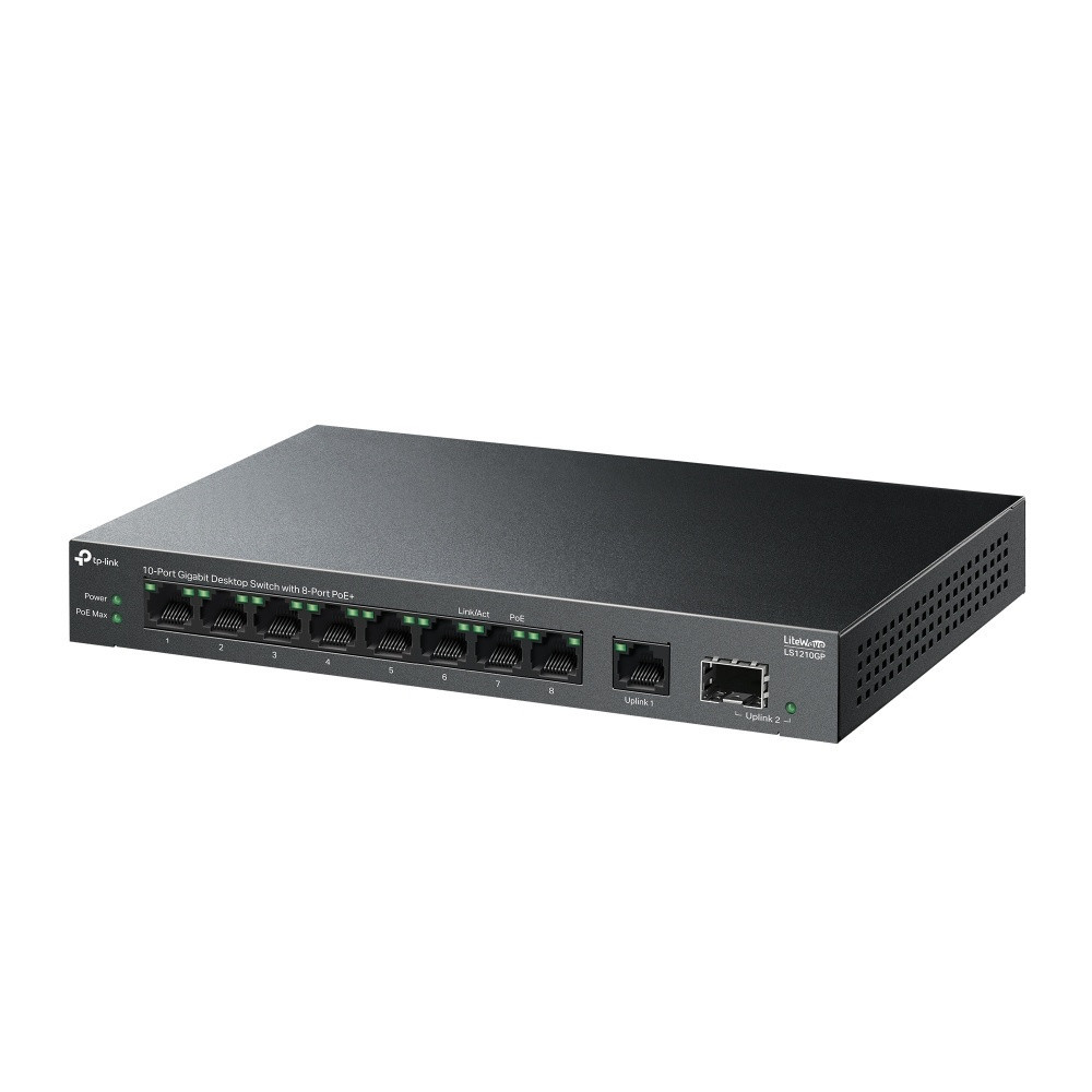 Комутатор TP-Link LS1210GP ( 22544 ) Харків - фото 2