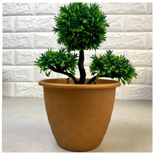 Вазон Верона 13*10см бронзовий Алеана Житомир - фото 3