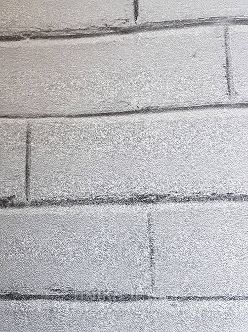 Обои флизелиновые эко Decoprint Good Vibes 0.53х10 молодежные под кирпич светло серые на обоях можно писать Киев - изображение 3