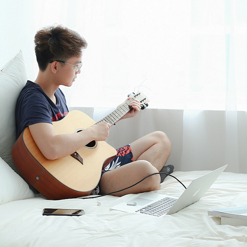 Аудіокабель UGREEN AV127 3.5mm to 6.35mm TRS Stereo Audio Cable 5m Gray Киев - изображение 7