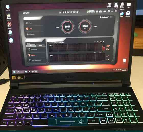 Ноутбук: ASER Nitro 5 RTX 3060/6Gb SSD 1TB Київ