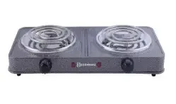 Электрическая плита EDENBERG EB-62166 с 2 спиральными конфорками 1000Вт, 5 режимов, настольная компа Киев