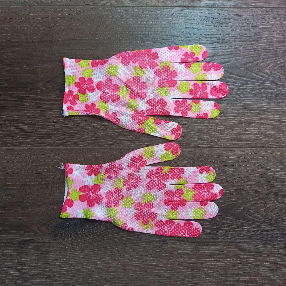 Рукавички робочі трикотажні з PU-покриттям неповна обливка р.8 (M) для дачі, саду та городу. Харків - фото 4