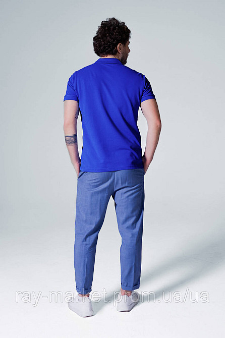 Поло класичне Stedman Lux Polo чоловіче волошкове (ST9060-BRR) XXL Київ - фото 6