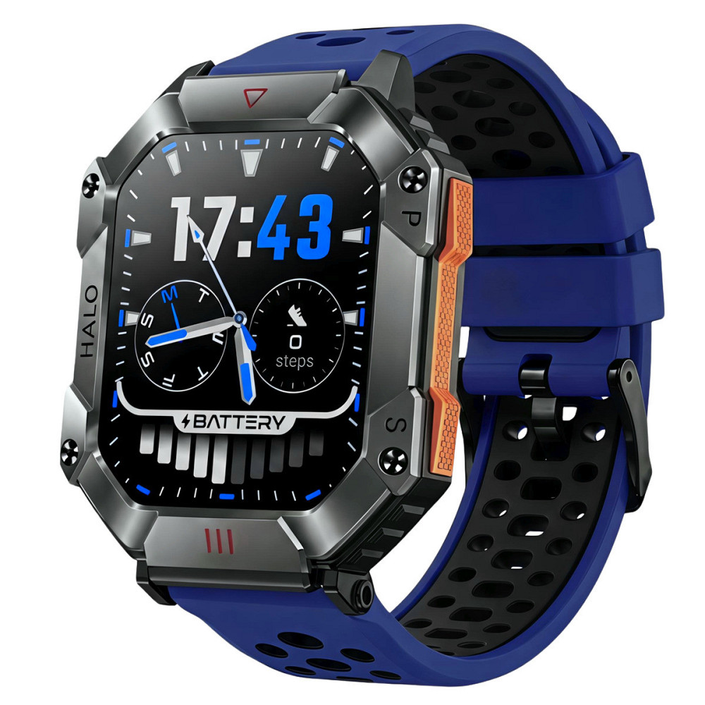 Розумний смарт-годинник Smart Racer K+ Blue Rider з компасом (3 ремінці) Вінниця - фото 1