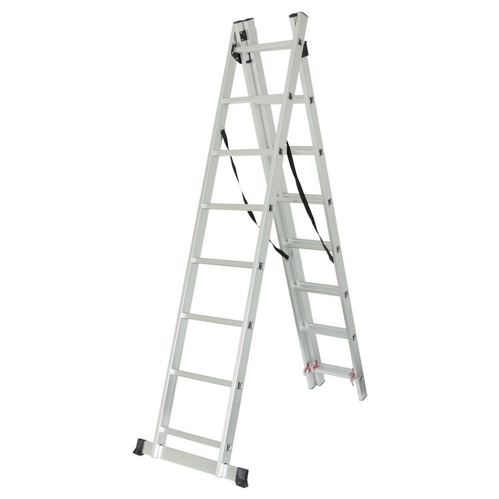 Драбина розкладна універсальна 3×8 щаблів 5.09м SIGMA (5032324) Київ - фото 2