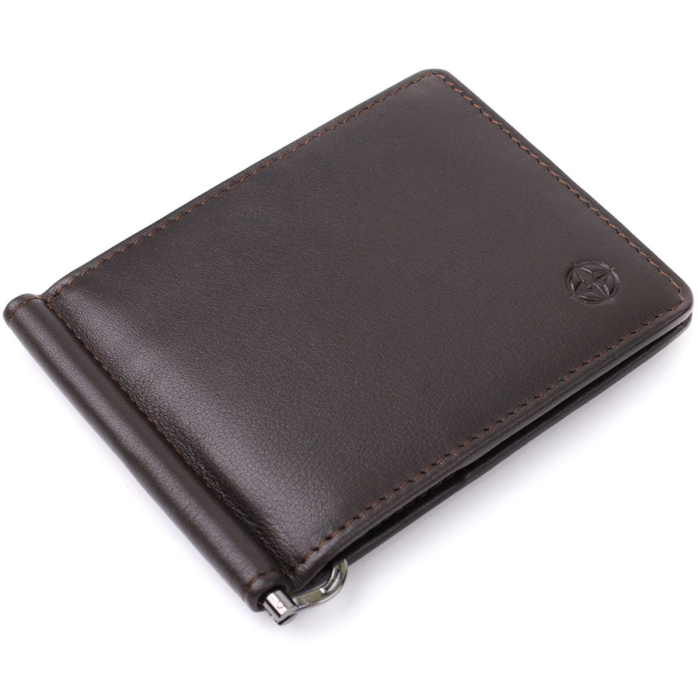 Стильний затискач для грошей з м'якої натуральної шкіри Tony Perotti 20847_1 (5000 moro) Коричневий Київ - фото 5