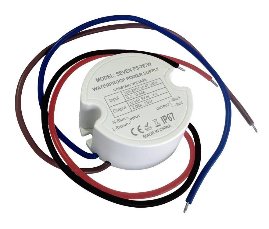 Блок живлення 12 В/2 А SEVEN PS-767W Київ - фото 1