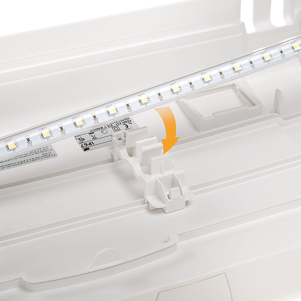 Скляний акваріум зі світлодіодною лампою на 100 літрів Ferplast Capri 80 LED (Ферпласт Капрі 80 ЛЕД) Запоріжжя - фото 10
