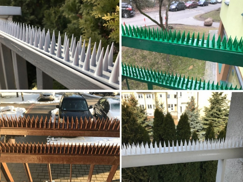 Шипы от птиц и животных 0.5 м (высота 3 см), полупрозрачные Днепр - изображение 7