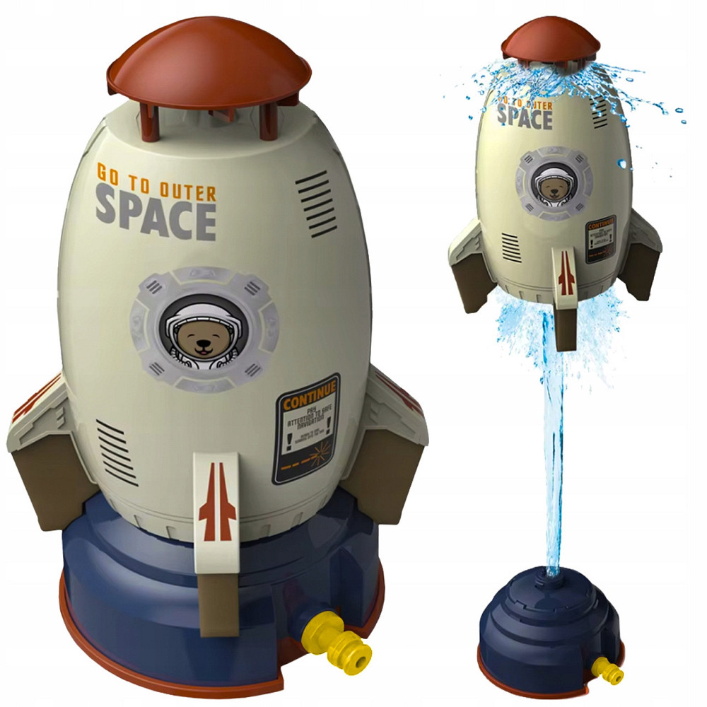 Детская водная ракета - разбрызгиватель с подключением воды Kruzzel (24960) Нововолынск - изображение 1