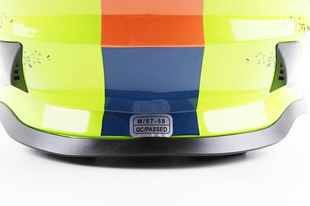 Шолом кросовий/ендуро/АТV зі склом BLD-819-7 М (57-58см), ЧОРНИЙ/ЖОВТО-ПОМАРАНЧЕВИЙ Киев - изображение 7