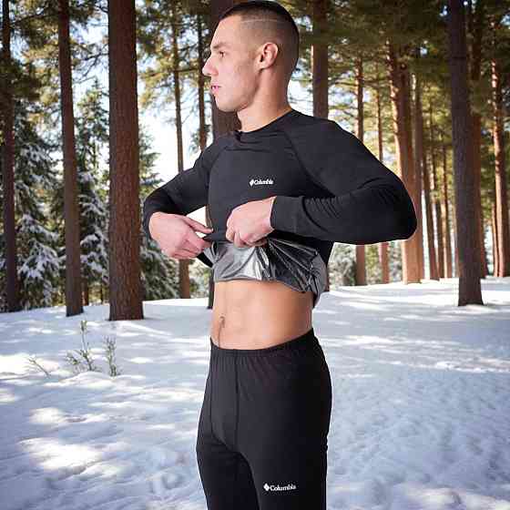 Зимняя термобелье клумбия на омне хит черного цвета комплект черной термобелья тепла Львов