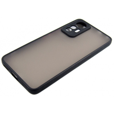 Чохол до мобільного телефона Dengos Matte Xiaomi 12 Lite (black) (DG-TPU-MATT-127) Вінниця - фото 4
