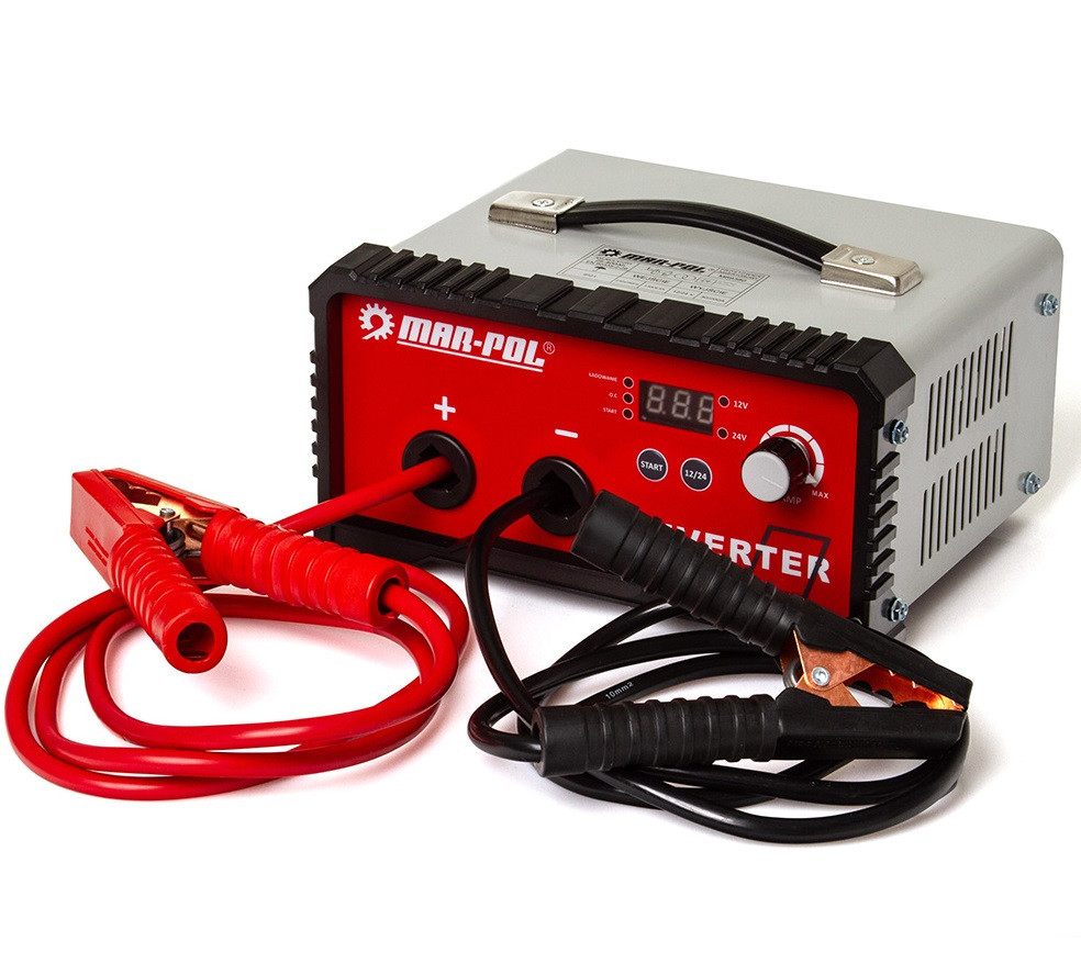 Пуско-зарядний пристрій з функцією зарядки та запуску двигуна 12/24 В Mar-Pol (M89380) Нововолинськ - фото 1