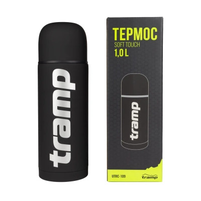 Термос Tramp Soft Touch 1 л Black (UTRC-109-black) Винница - изображение 9