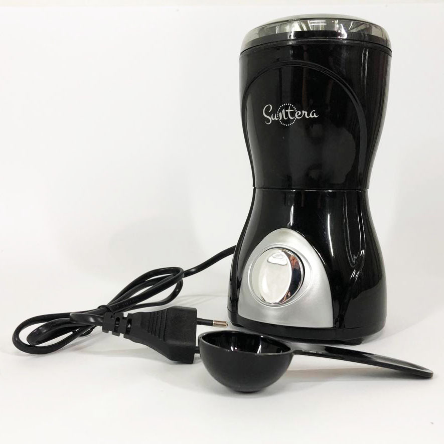 Кавомолка для помелу зерен кави Suntera SCG-601B 200 Вт, Електро кавомолка електрична IK-24 Львів - фото 5