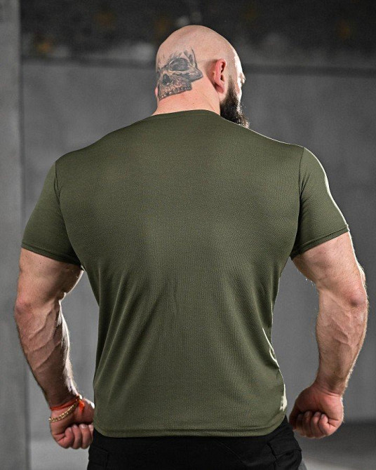 Футболка потоотводящая SAMIX  олива Артилерія ВТ0979 Одеса - фото 3