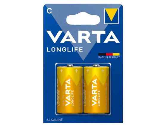 Батарейка щелочная LR14/C LONGLIFE 2шт (блистер) ТМ VARTA Киев