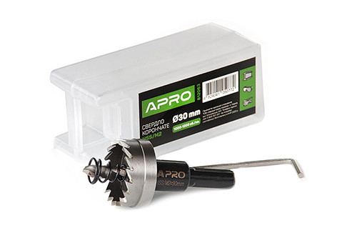 Сверло корончатое HSS/М2 Ø29мм APRO Ровно - изображение 1