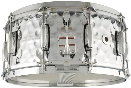 Ударная установка  14x6,5' Brooklyn Hammered Chrome Over Brass GB4164HB USA werbel Киев