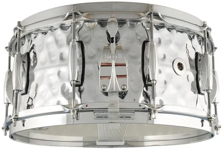 Ударная установка  14x6,5' Brooklyn Hammered Chrome Over Brass GB4164HB USA werbel Киев - изображение 1