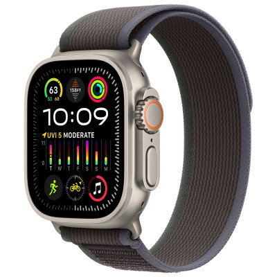 Ремешок для смарт-часов Armorstandart Trail Loop для Apple Watch 49/46/45/44/42 (Series 1-3) Blue Black (ARM74229) Винница - изображение 1