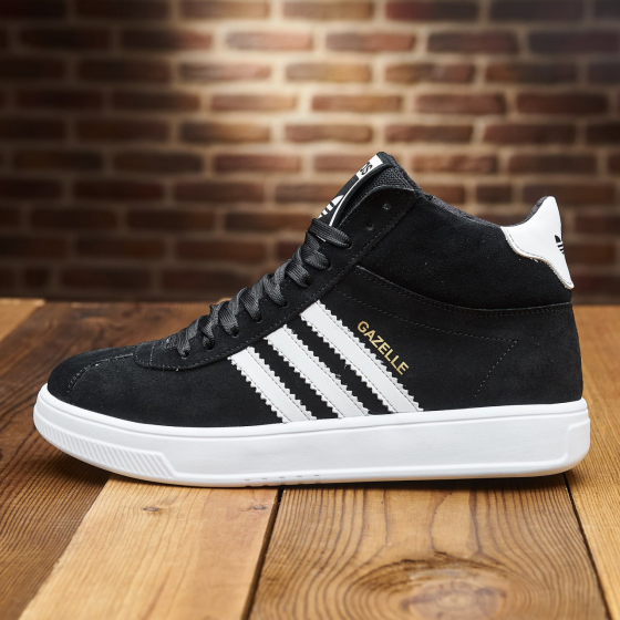 Чоловічі теплі зимові стильні черевики з натуральної шкіри та хутра А-21-4 Харків