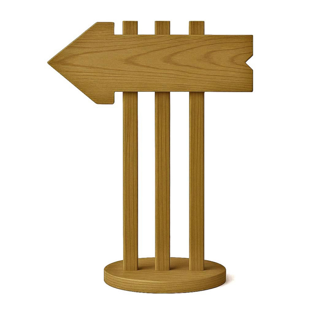 Підлогова стрілка-покажчик "Маркал" сієна Миколаїв - фото 1