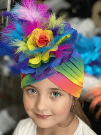 Чалма Rainbow в кольорах веселки Київ
