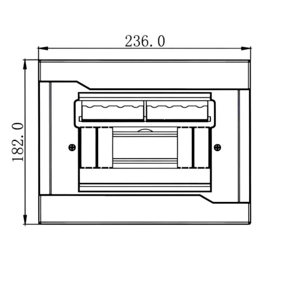 Бокс під автомати внутрішньої установки - 8 Модульний Lezard Харків