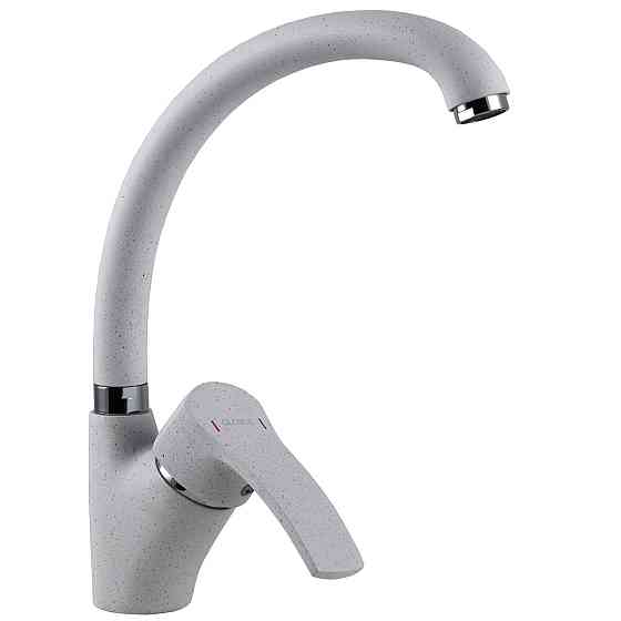 Смеситель для кухни Globus Lux QUEENSLAND GLQU-0203S-BIG-7-WHITE (000019218) Киев