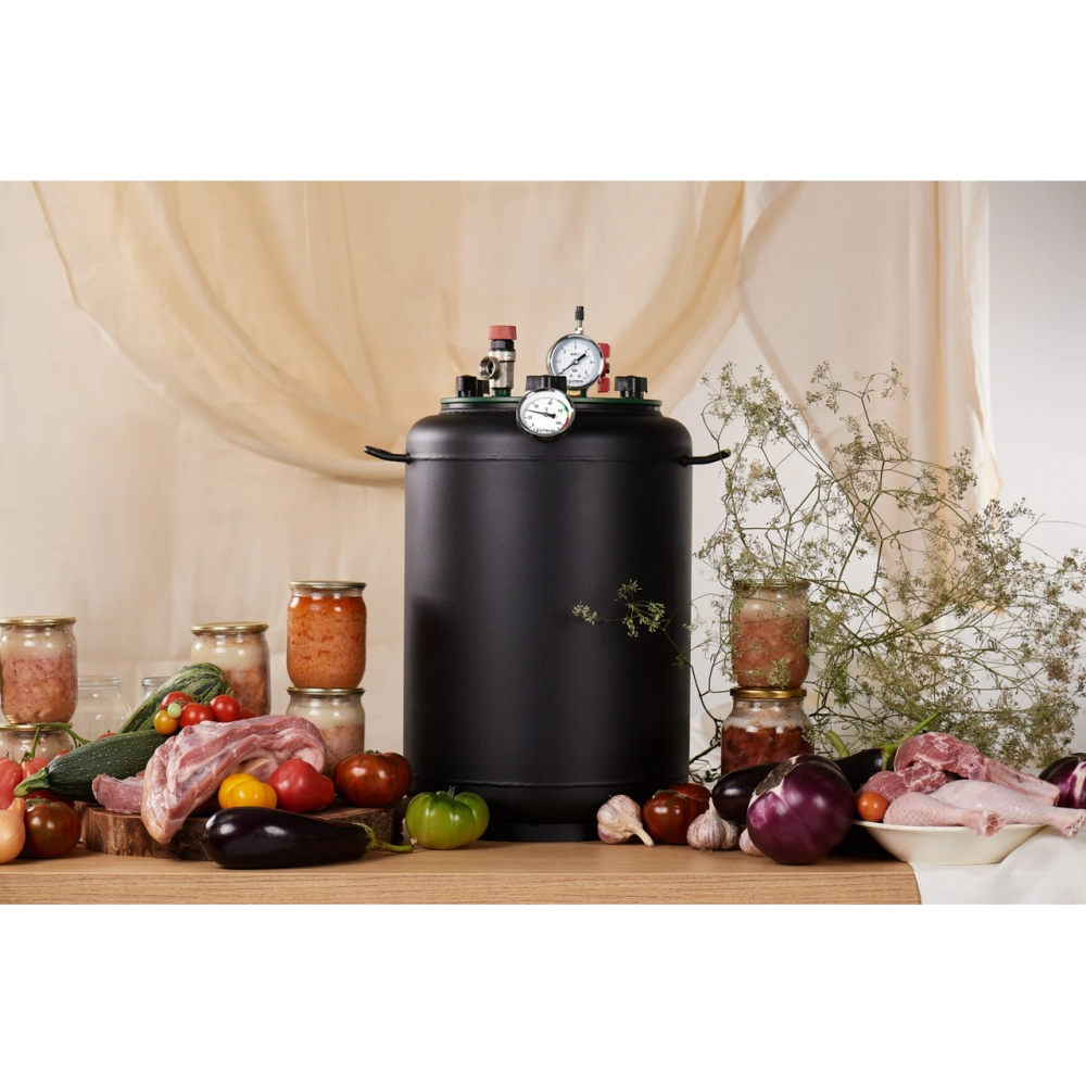 Автоклав бытовой УТех-32 на 32 банки стальной для консервирования домашний Киев - изображение 10