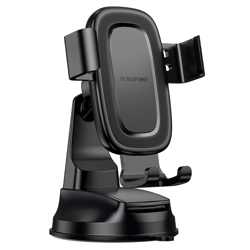 Автотримач для телефона BOROFONE BH130 Follower gravity car holder(center console) Black Одеса - фото 3